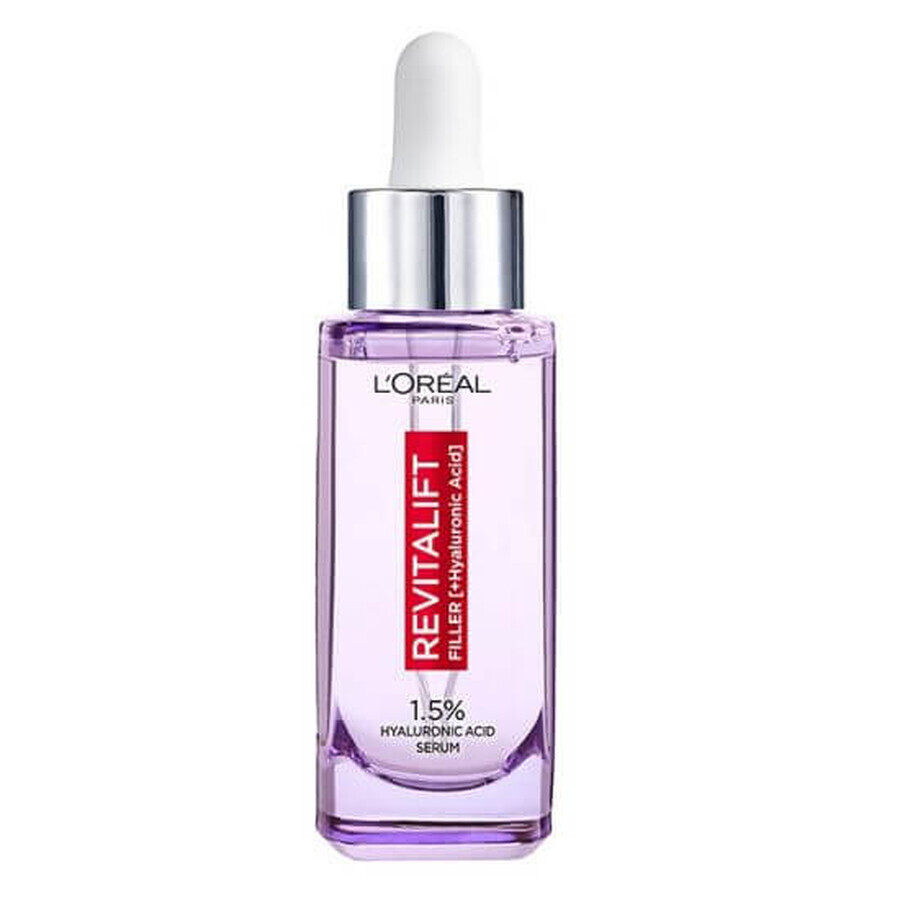 Anti-rimpelserum met 1,5% puur hyaluronzuur Revitalift Filler, 30 ml, Loreal