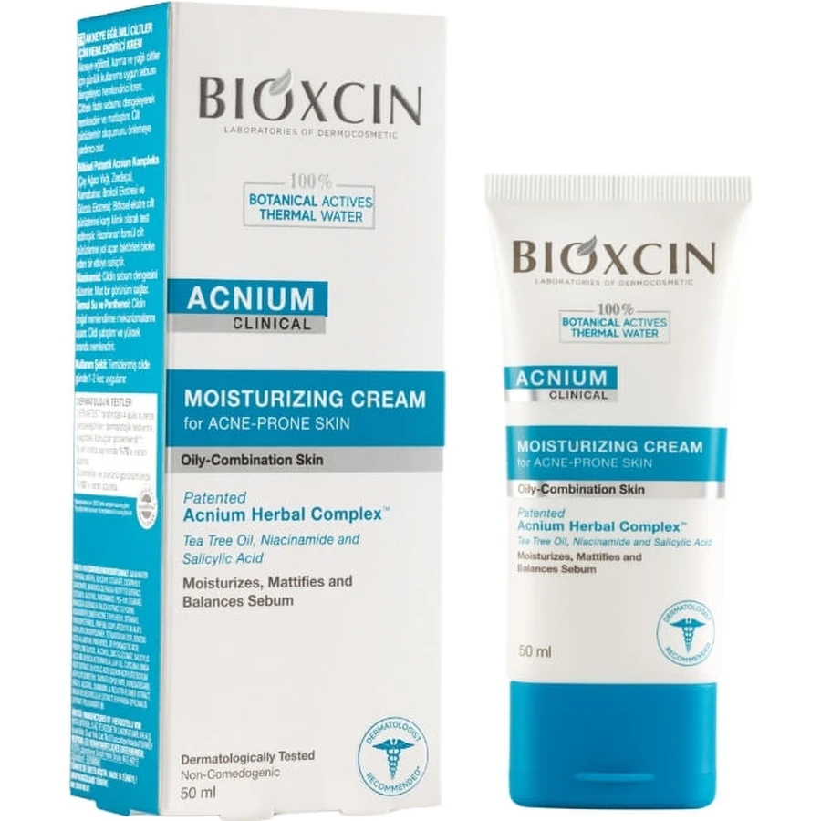 Bioxcin Acnium Sebum Balancing Moisturizing Cream 50 ml.