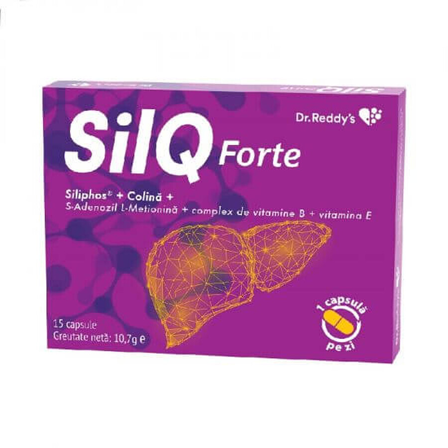 SilQ Forte, 15 capsules, Dr. Reddys