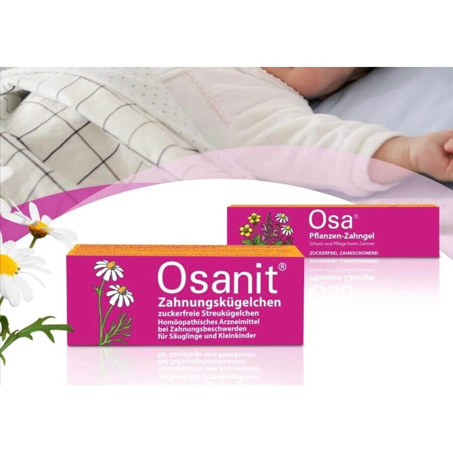 Osanit Dental Rash Granules homéopathiques, 7,5 g granules, Dr. A. & L. Schmidgall