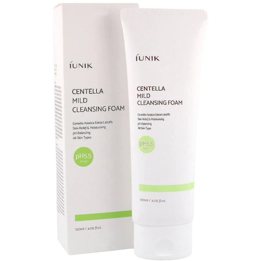 iUNIK Centella Milde Reinigingsschuim 120 ml
