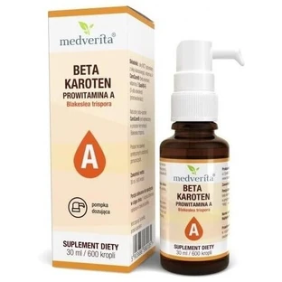 Medverita Beta-Carotene Provitamin A 600 drops 30 ml