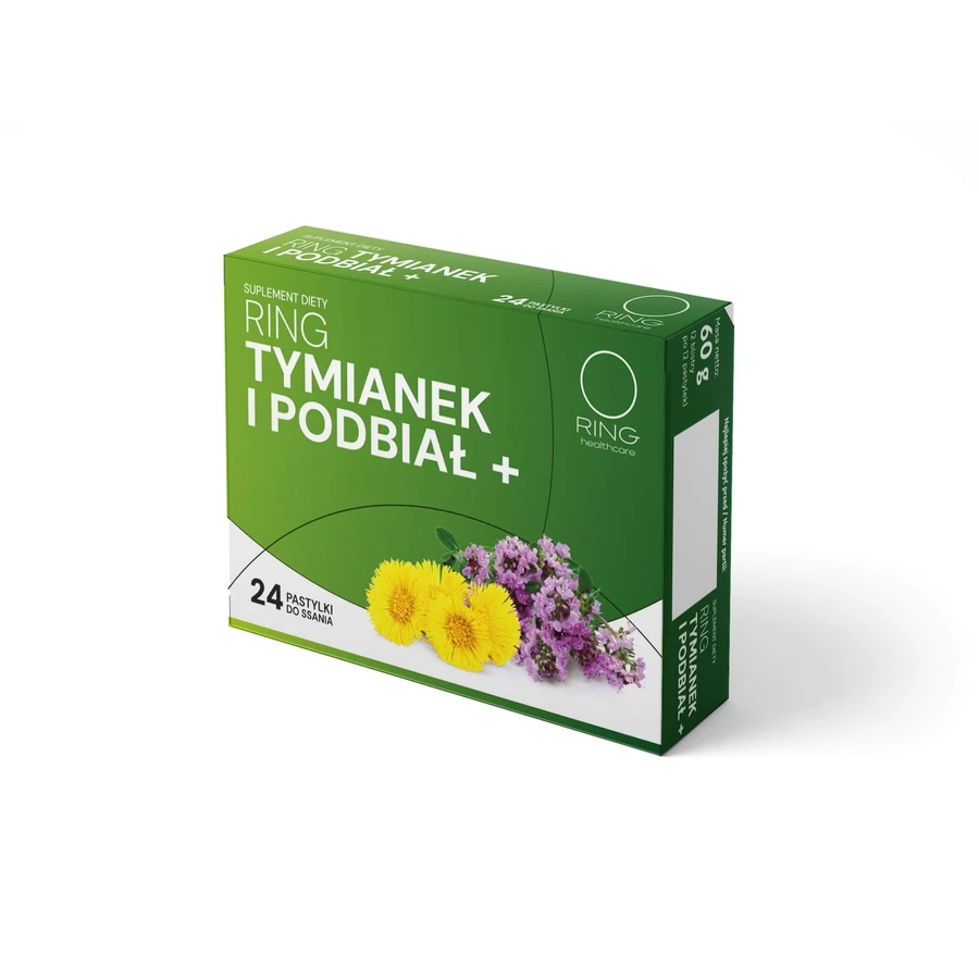 Ring Tijm en hoefblad + 24 zuigtabletten