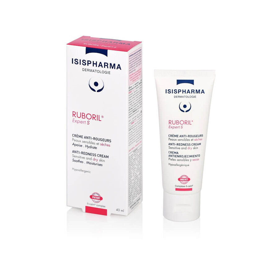 IsisPharma Ruboril Anti-Rosacea Crème expert S, 40 ml