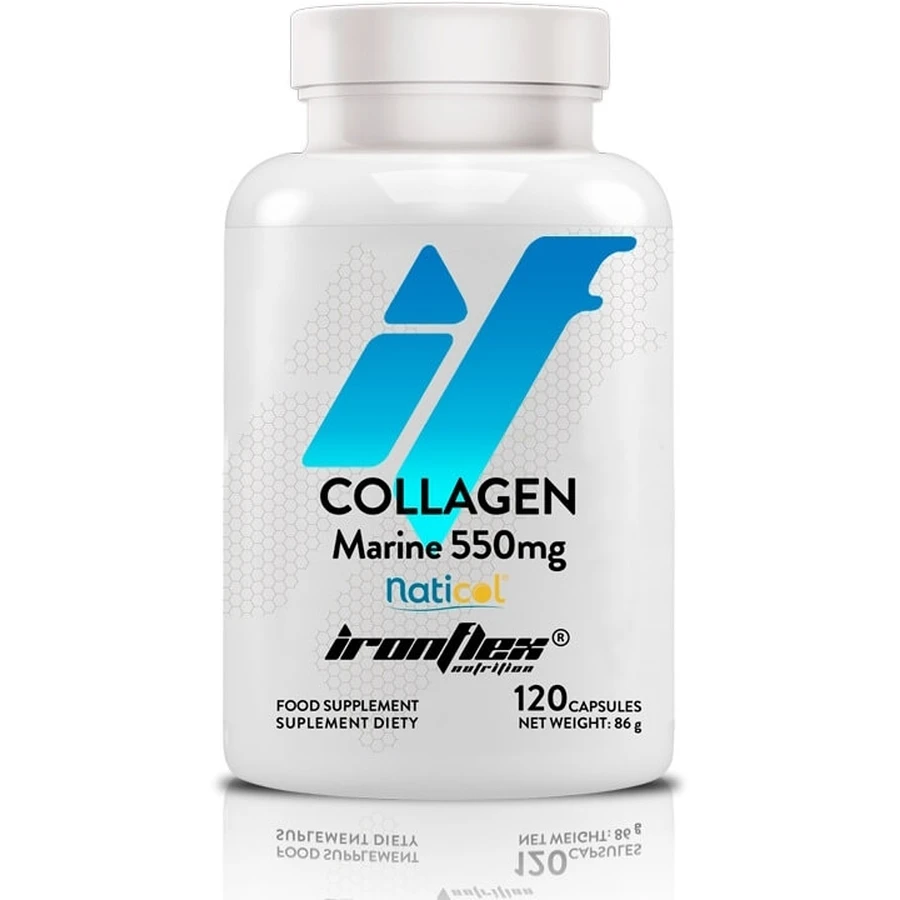 IronFlex Collagen Marine 120 gélules.