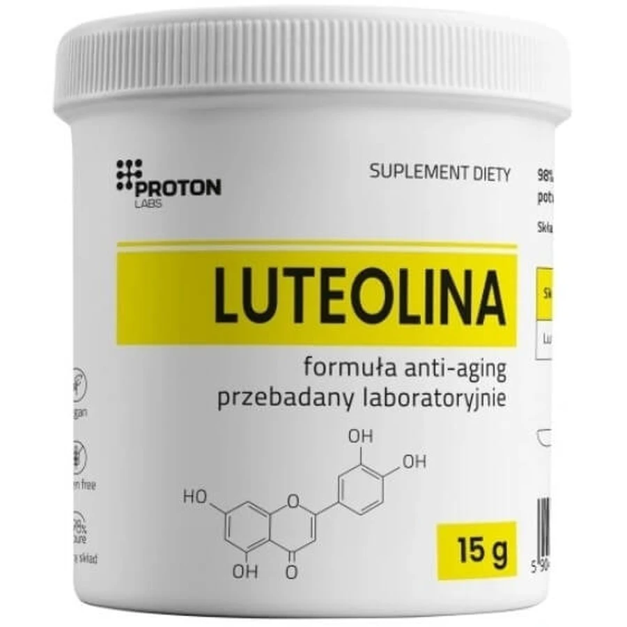 Proton Labs Luteolin 98% pulbere pură 15 g