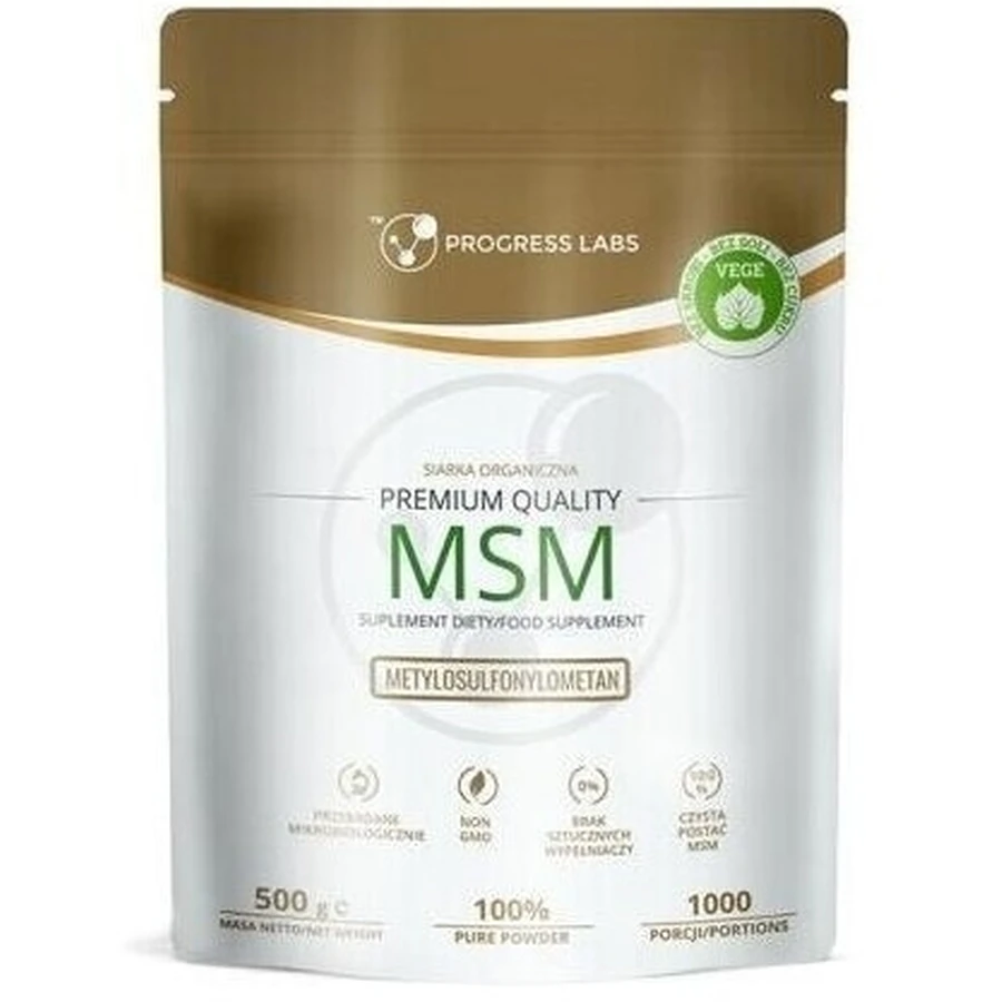 PROGRESS LABS MSM Organic Sulfur 500 g
