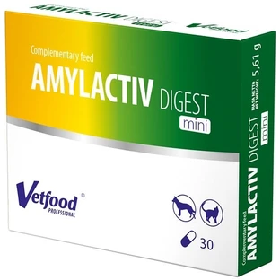 VETFOOD Amylactiv Digest MINI 30 capsules.