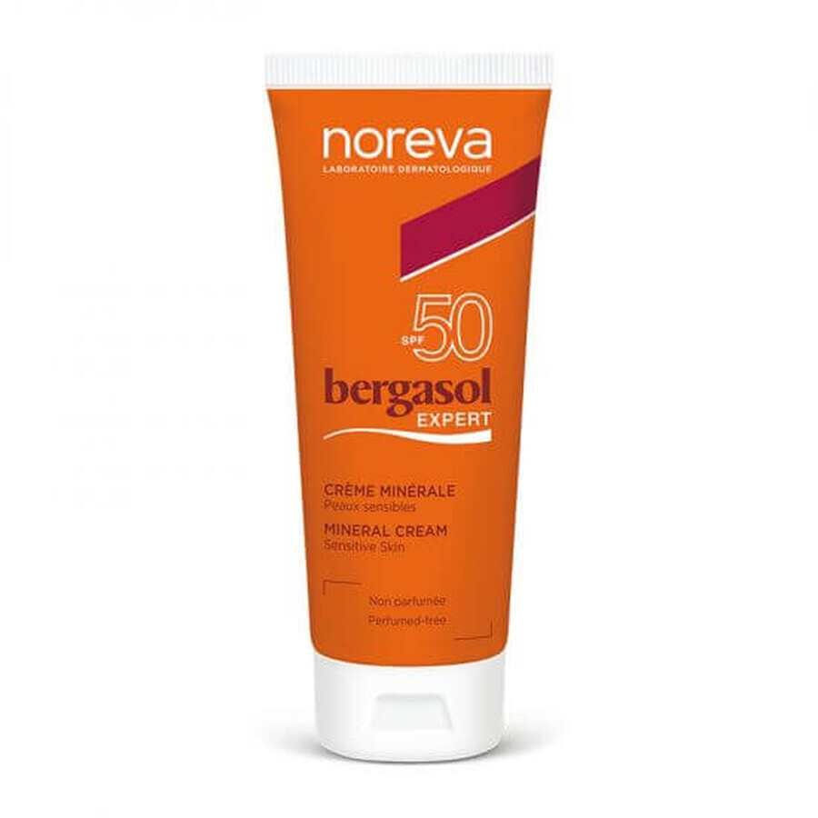Noreva Bergasol Expert Minerale Crème SPF50, 40 ml