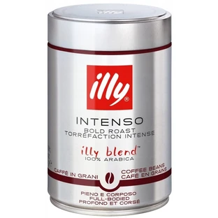 ILLY Espresso Intenso boabe de cafea neagră 250g