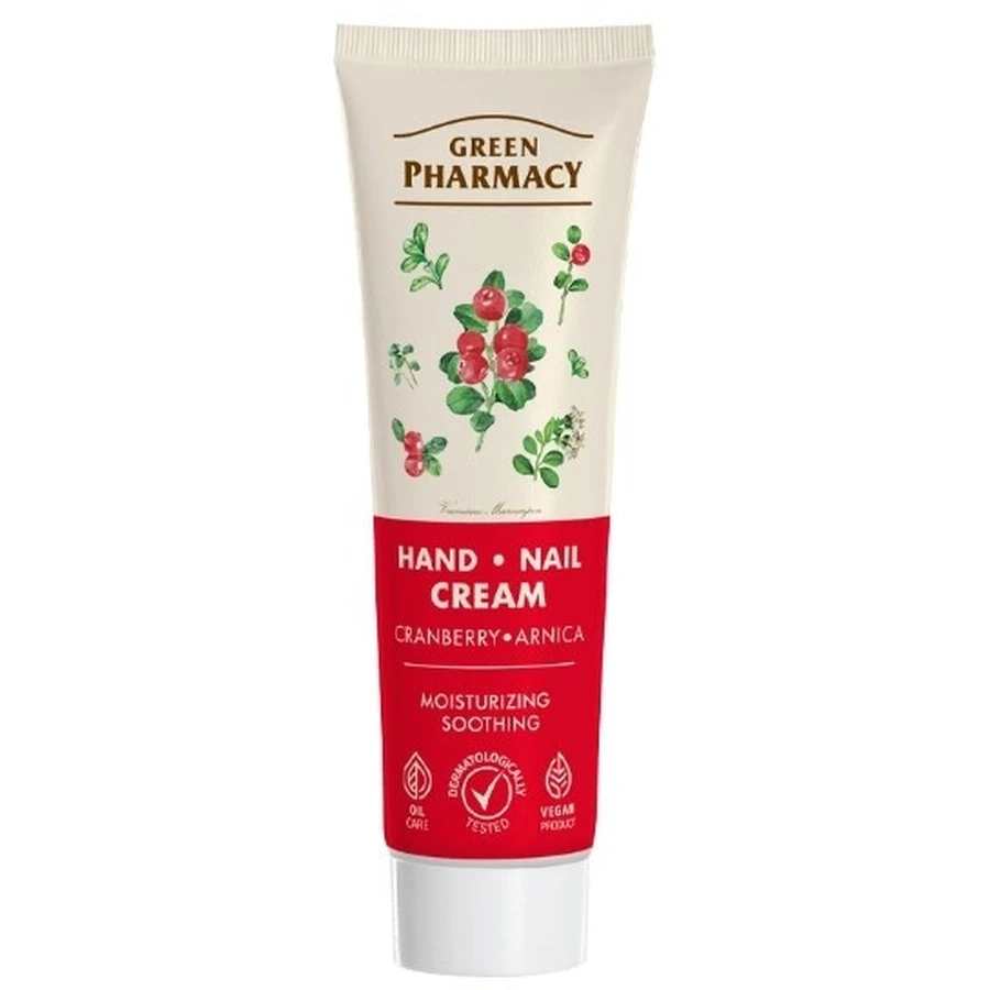 Green Pharmacy Crème Mains et Ongles Canneberge et Arnica 100 ...