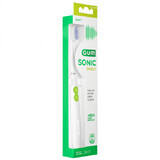 Gum Sonic Daily Spazzolino a Batteria Bianco, 1 pezzo