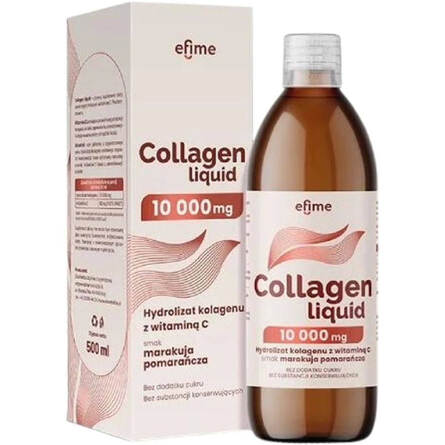 EkaMedica Efime Collageen Vloeibaar 10000 mg vloeistof 500 ml