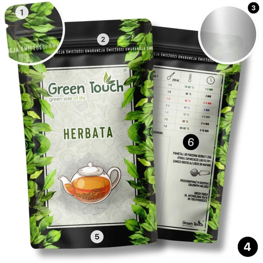 Green Touch Geroosterde Perenvruchtenthee 100 g.