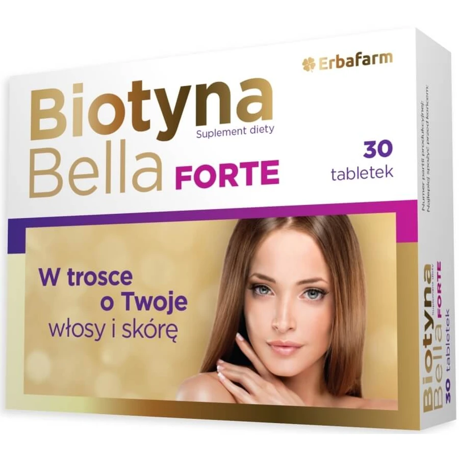 ERBAFARM Biotine Bella Forte 30 tabletten.