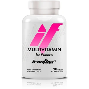 IronFlex Multivitamine Voor Vrouwen 90 tabletten.
