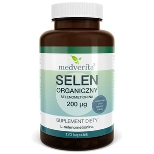 Medverita Organic Selenium 200 ug 120 capsules