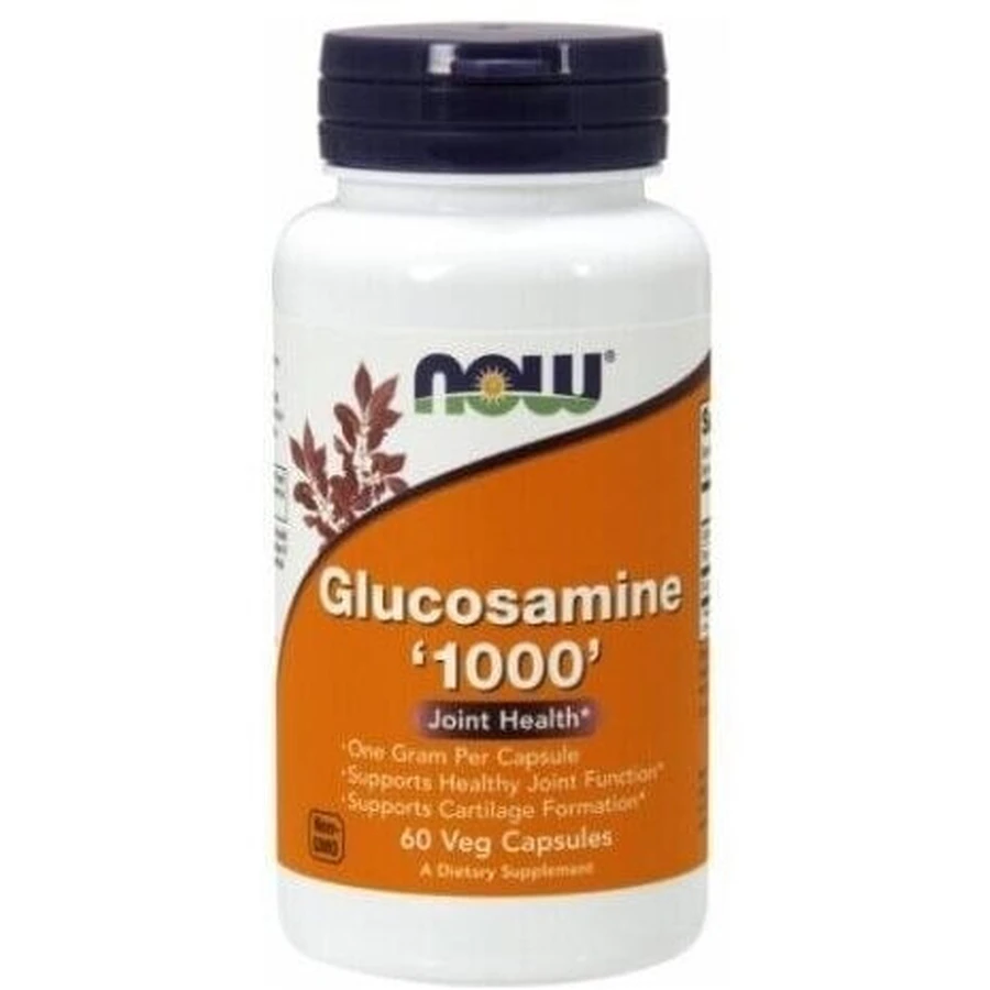 NOW FOODS Glukozamina 1000 mg 60 kapsułek: ceny i cechy