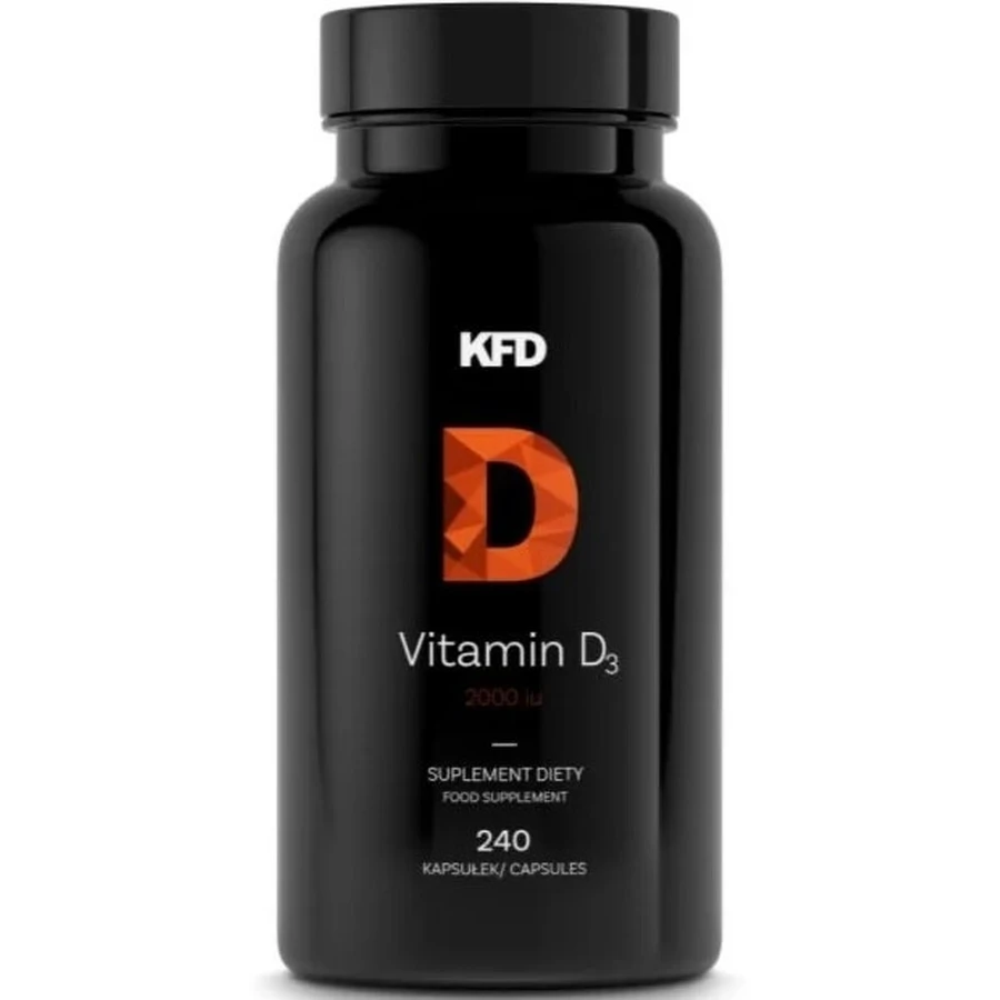 KFD Vitamin D3 2000 UI 240 capsules.