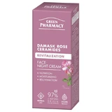 Green Pharmacy Crema facial de noche de rosa de Damasco, ...