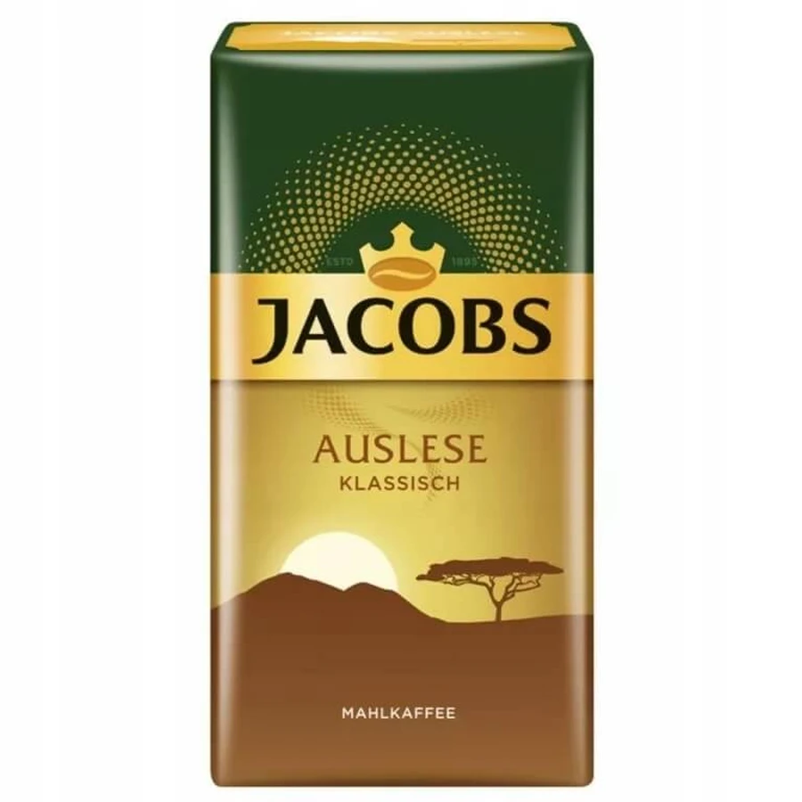 Jacobs Auslese Classic Kawa Mielona 500 g: ceny i cechy