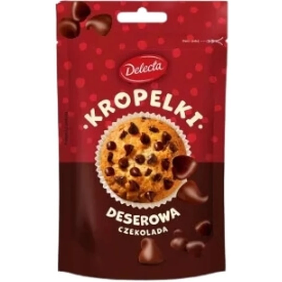 Delecta Kropelki Postre de chocolate 80 g