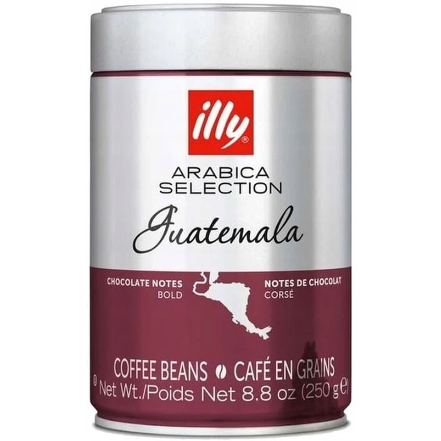 illy, arabica guatemala, boabe de cafea 250g