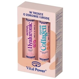 Kruger Vital Power Zestaw Hyaluronic active 20 tabletek ...