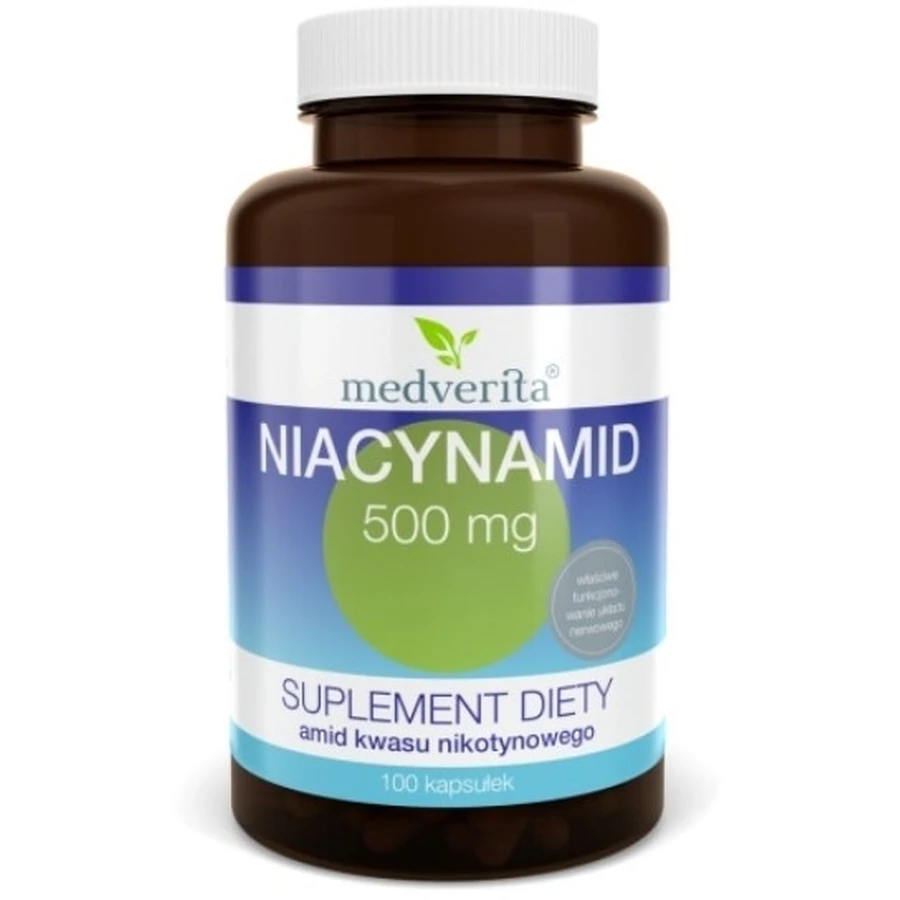 Medverita Niacinamide 500 mg 100 capsule