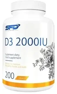 SFD D3 2000 IE 200 tabletten