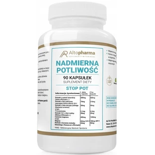 Altopharma Sudoración excesiva 90 cápsulas