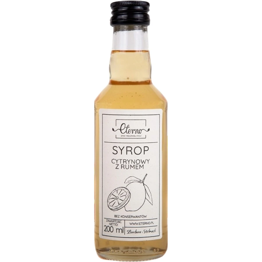 Sirop de rom cu lămâie Eterno 200 ml