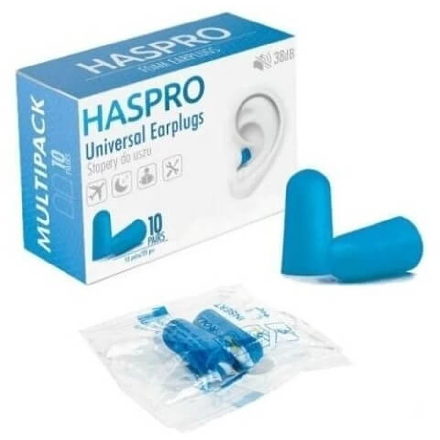 Haspro Multi10 Blauwe wegwerpstoppers