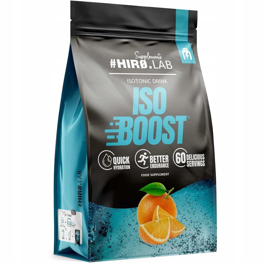 HIRO.LAB Iso Boost Naranja 1500 g