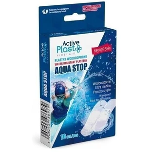 Active Plast Aqua Stop Waterproof Plasters 2 x 7 cm 10 pcs.