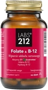 Labs212 Folaat & B-12 120 capsules.