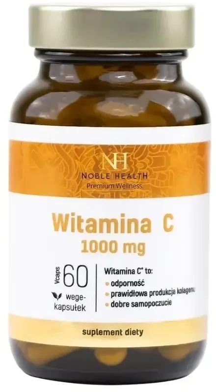 Noble Health Vitamine C 60 capsules.