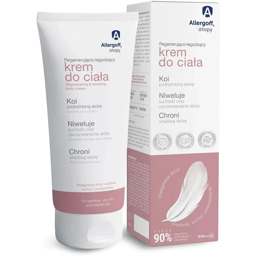 Allergoff Atopie Regenererende en Kalmerende Lichaamscrème 250 ml