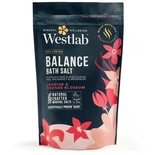 Westlab Balance jasmijnbloem & sinaasappelbloem badzout 1 ...