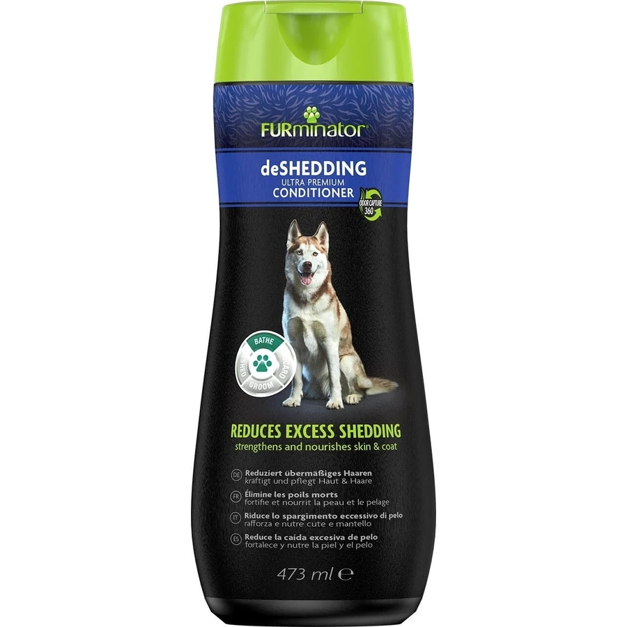 FURminator Balsam pentru câini pentru a reduce căderea părului Ultra ...