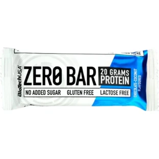 BioTech USA Zero Bar Schokoladen-Kokosnuss-Proteinriegel 50 g