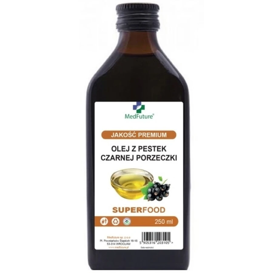 MedFuture Ulei din semințe de coacăz negru 250 ml