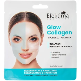 EFEKTIMA Maschera viso idrogel al collagene Glow ...