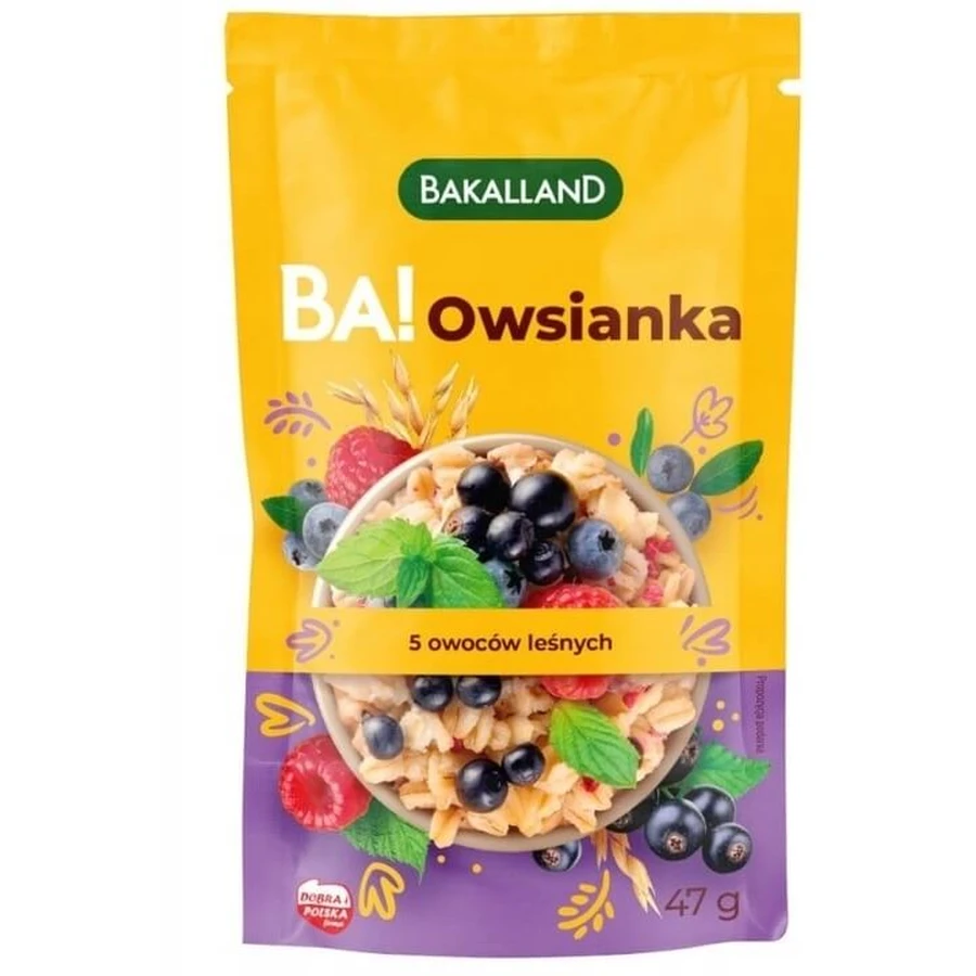Bakalland Ba! Instant havermout 5 bosvruchten 47 g