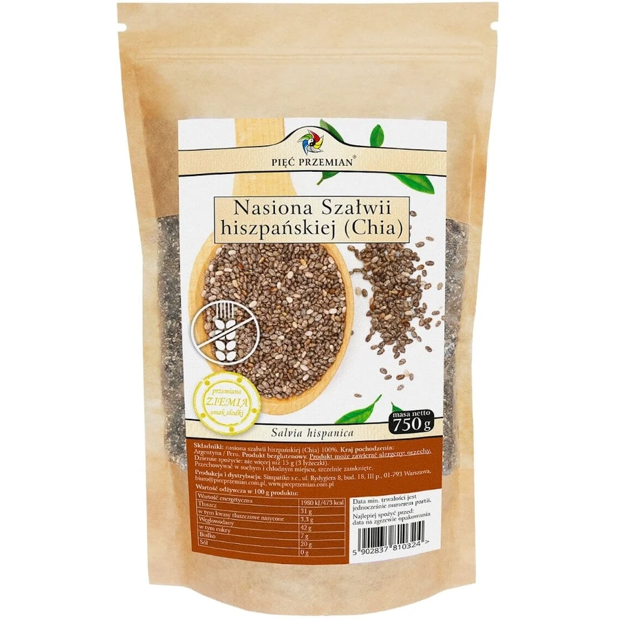 Five Transformations Chia zaden 750 g