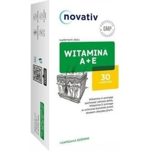 Novativ Vitamin A+E 30 capsules