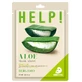 Bergamo Help Aloe Mask Sheet Maschera idratante con ...