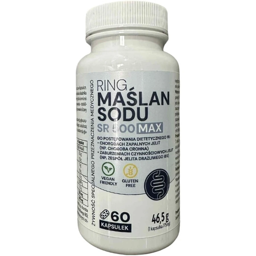 Ring Butirat de sodiu SR 500 Max 60 capsule