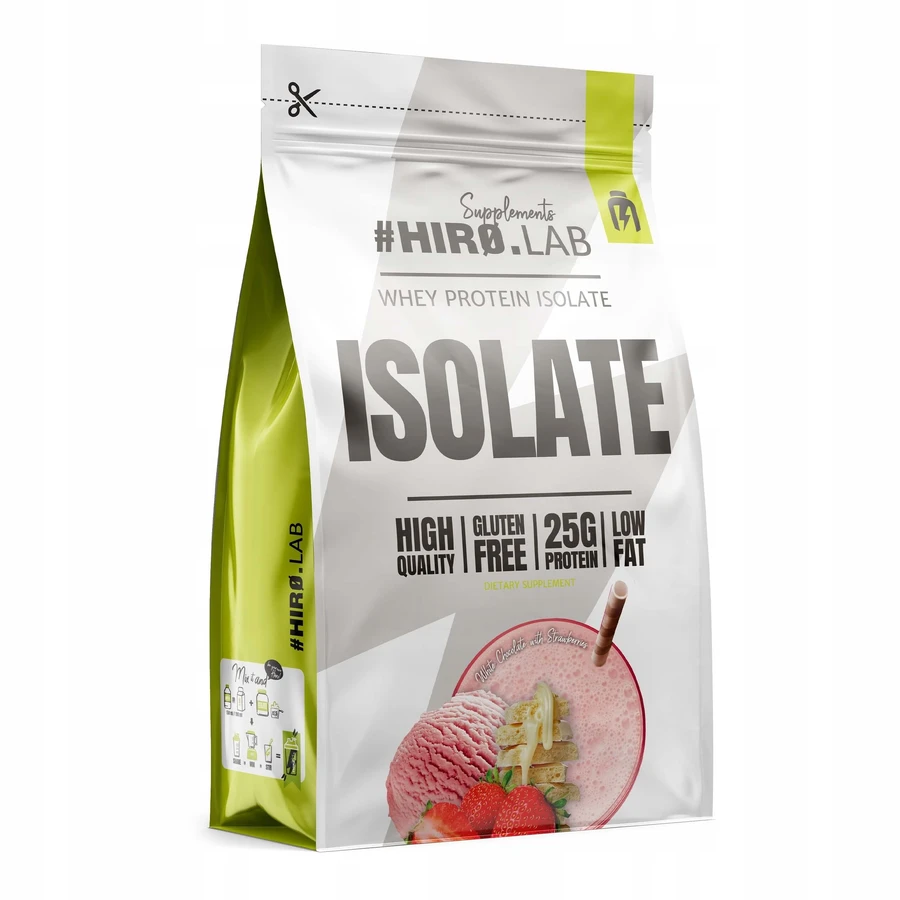 HIRO.LAB Wei-eiwit isolaat Witte chocolade ...