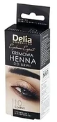 DELIA HENNA eyebrow cream 1.0 Black with argan oil ...